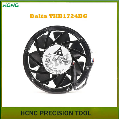 ABB Inverter Fan CNC Delta THB1724BG ACS880 R9 17cm 17251 24V 8.40A 8000RPM Ball Bearing
