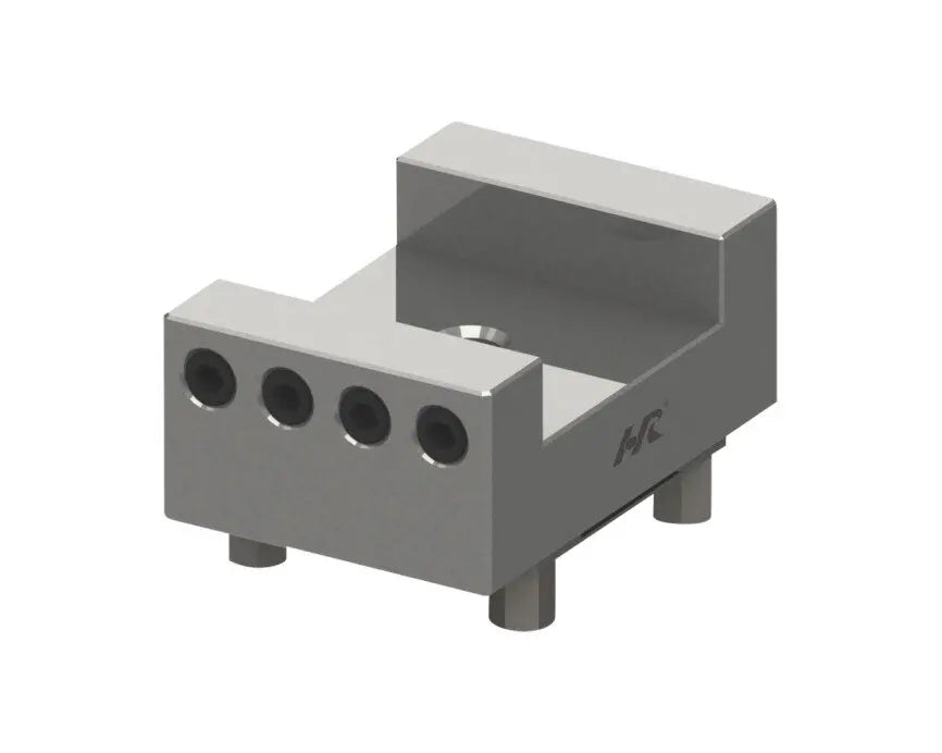 Position Fixture ER Fixture U-shaped Groove Stainless Steel Clip Brass Spark Machine Electrode Clip Copper Male Seat