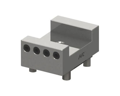 Position Fixture ER Fixture U-shaped Groove Stainless Steel Clip Brass Spark Machine Electrode Clip Copper Male Seat