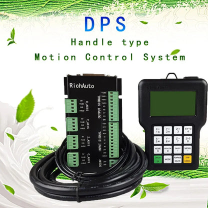 CNC Controller Richauto DSP A11E A18E  3Axis 4Axis USB Remote Control System, Supports Multi-Head Replacement and G Code