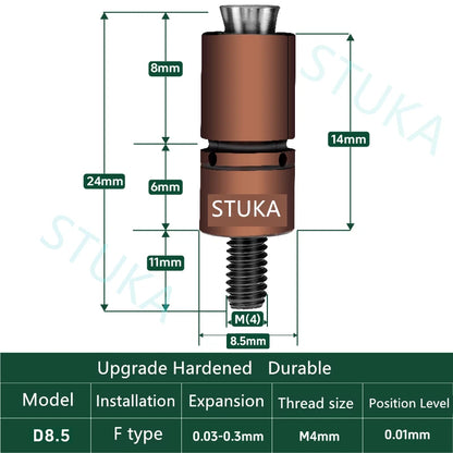 Stuka CNC Inner Diameter Expansion Pin Quick Locating Inner Support Chuck Inner Hole Expansion Fixture for Moulds
