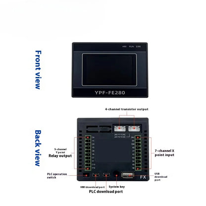Stepper Motor Controller Forward and Reverse Pulse Adjustable Stroke Speed Driving Module Board Coding Program pulse generator