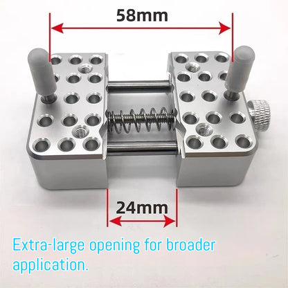 Universal Mini Drill Press Vise Clamp Table Bench Vise for Models Jewelry Watch Repairing Clip Doll DIY Sculpture Coloring Tool