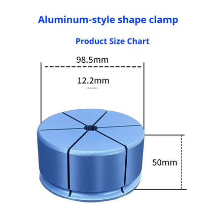 ID OD Pneumatic Workingholding Clamps Workpiece Clamping Fixtures Clamp Any Shape Hold On External Internal Form For Machining
