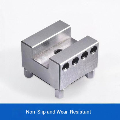 Position Fixture ER Fixture U-shaped Groove Stainless Steel Clip Brass Spark Machine Electrode Clip Copper Male Seat