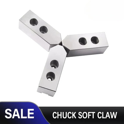 New Hydraulic Oil pressure chuck Soft claw 5 6 8 10 inch 60/90/120 degree High quality standard 3 jaws For mechanical CNC lathes