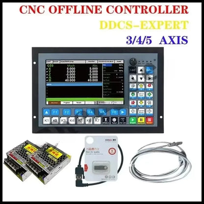 Standalone CNC Controller DDCS-EXPERT/M350 3/4/5 Axis 1Mkhz Support Close-loop Stepper Sevro/Double Y-axis ATC Replace DDCSV3.1