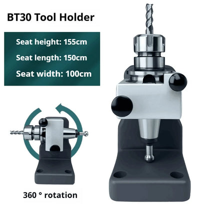 360 degree rotary lock tool holder CNC Tightening Fixture  BT30BT40 machining center tool holder remover Tool Locking Device