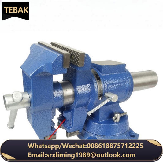 ANDUUK Multi-Purpose Series Bench Vise Industrial 4" 5"6" Bench Vice Light Duty Bench Vise Multi Purpose Vise