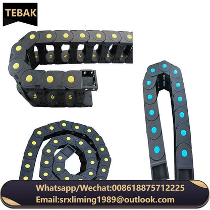 TK Nylon for Drag Chain for Detachable Machine Tool Enclosed Cable and Wire Protection Engraving Machine Core Components Bearing