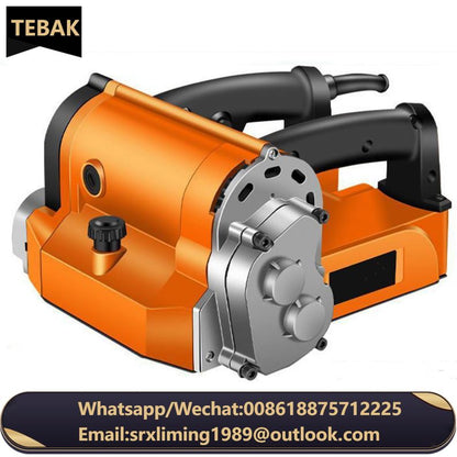 TEBAK Electric Plane Wall Machine Wall Planer Dust-free Putty Powder Shovel Multifunction Electric Wall Planer Machine