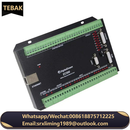 CNC Ethernet EC500 V5 Upgrade 3axis 4axis 5axis 6axis  Upgrade Mach3 USB Motion Controller  Control Card for Milling Machine