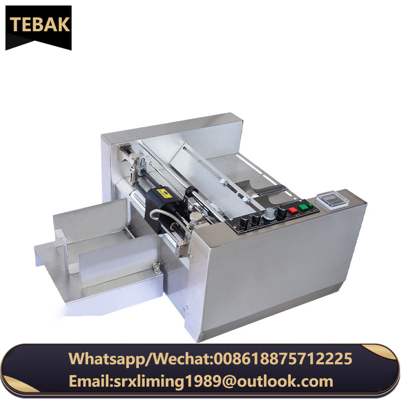 TEBAK Carton Batch Date Stamping Coding Machine MY420 MY300 Automatic Paper Date Coding Machine