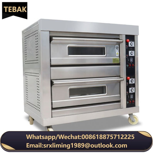 TEBAK Electric Gas Commercial Bakery Machinery Bread Baking Electric Oven Baking Equipment Bread Baking Oven Machine