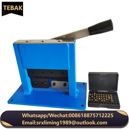 TEBAK Manual Aluminum Tube Sealing Machine Sealer Tube Closing Machine Toothpaste Tube Aluminum Sealing Machine