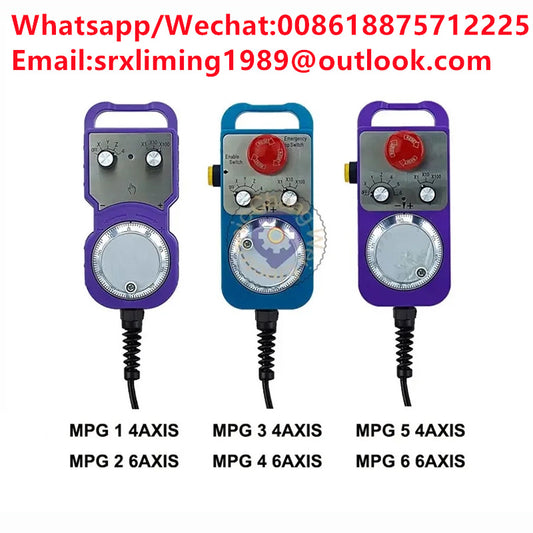 Upgraded version of CNC electronic handwheel, 4/6 axis MPG mach3 controller FAGOR GSK MITSUBISHI FANUC 5V manual pulse