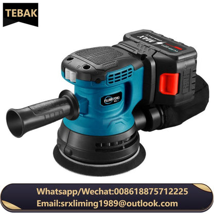 Powerful 125mm Electric Sanding Machine Random Track Sand Plate Polisher Tool