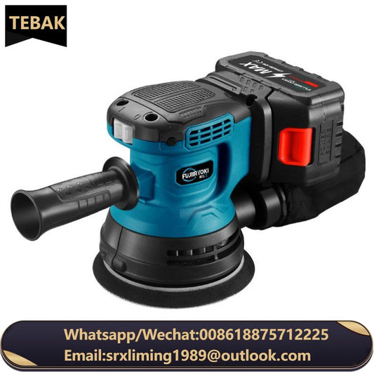 Powerful 125mm Electric Sanding Machine Random Track Sand Plate Polisher Tool