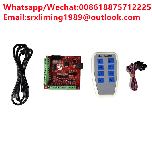 CNC Red Breakout Board USB MACH3 100Khz 4 Axis Interface Driver Motion Controller Driver Board