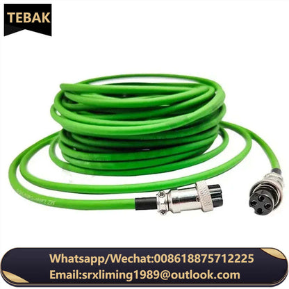 TEBAK CNC Laser Amplifier Preamplifier Oven-core Cable 10/15/20 Meters Cables for BCL-AMP Controller of Recitec Rayoils