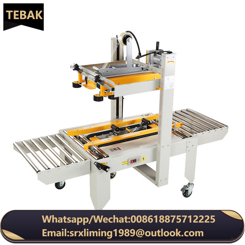 TEBAK High Quality Carton Bottom Sealing Machine Tape Carton Sealing Machine Carton Sealer