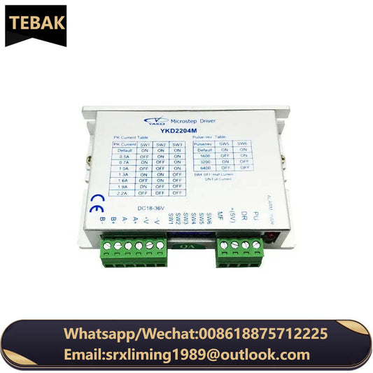 TEBAK YAKO YKD2204M 2Phase Stepper Motor Driver  DC18-36V 100KHz Use for CNC Router Engraving Machine Absolutely Genuine.