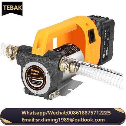 TEBAK High Flow Electric Self-priming diesel Circulation Pump Electric Fuel Pump 24v Vacuum Pump Oil