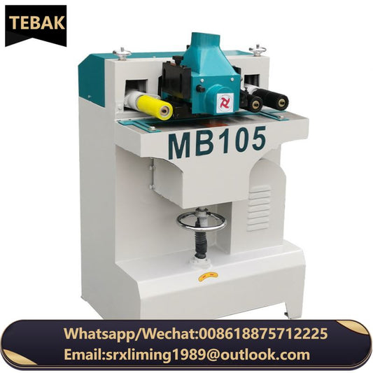 A TEBAK Automatic Feeding Furniture Bending Wood Moulding Machine Line Rod Thread Planing Special Shaped Curve Sander Planer