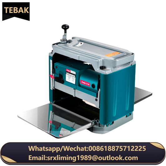 TEBAK Woodworking Wood Planer Thicknesser Woodworking Machine Wood Planer Multifunctional Power Tools