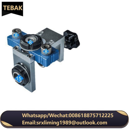 TEBAK CX-05 Woodworking Hole Punch High Quality Aluminum Cabinet Door Hinge Hole Punching Locator Drilling