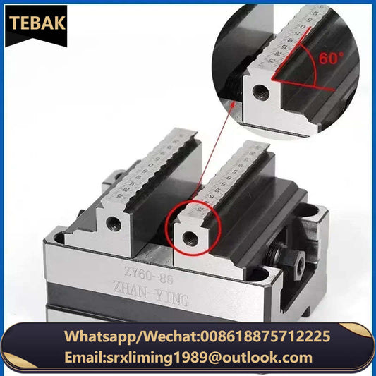 Four-axis Five-axis Concentric Fixture CNC Self-centering Vise EDM Copper Male Electrode Mechanical Parts Machining Precision