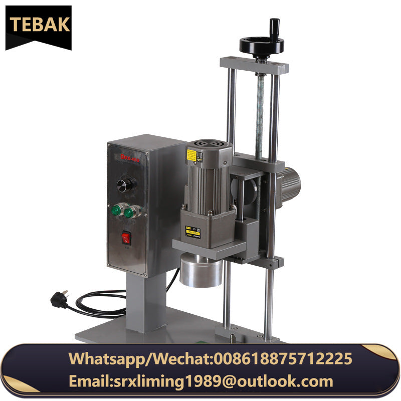 TEBAK DDX-450 Desktop Electric Plastic Glass Bottles Capping Sealing Machines