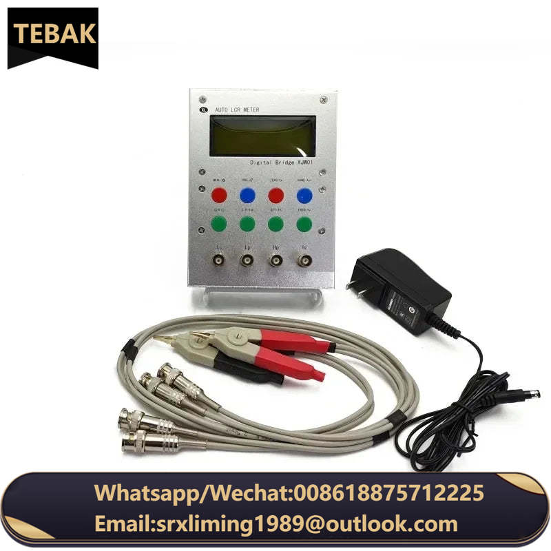 XJW01 digital bridge 0.3% LCR tester resistance inductance capacitance ESR meter finished product