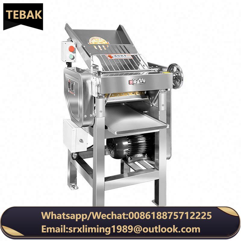 TEBAK High Speed Pasta Press Automatic Pasta Skin Bun Machine Commercial Low Noise Stainless Steel Kneading Machine