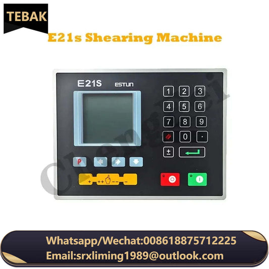 CNC Estun E21s Shearing Machine System Motion Controller Digital Display Control Panel E21 System Encoder