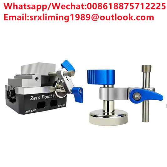 CNC Workpiece Locator Auxiliary Self Centering Vice Vise Magnet Locator Positioner Parallel Magnetic Suction Auxiliary Vise Vice