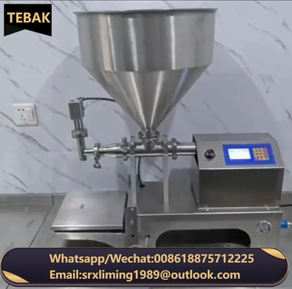 TEBAK Cream and Paste Pneumatic Filling Machine