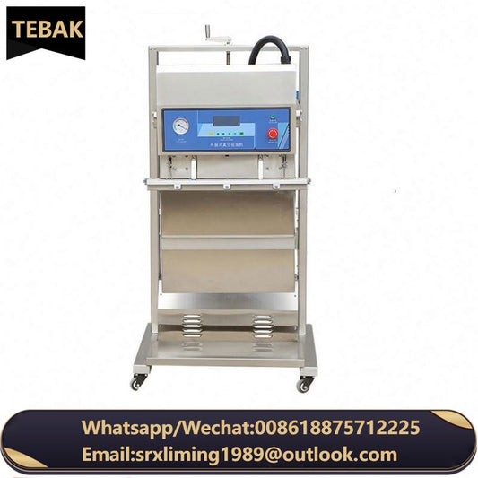 TEBAK SY-V600 Multifunction Vertical Vacuum Packing Machines External Vacuum Sealer With Two Nozzle Type Can Adjustable Angle