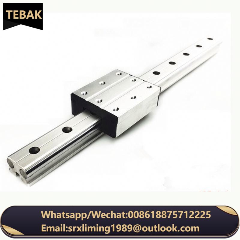 TEBAK D-19 LGD12 Dual-shaft Linear Rail Series Double Axis Roller Guide LGD6 LGD8 LGD16