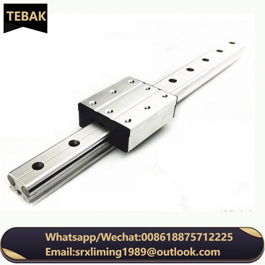 TEBAK D-19 LGD12 Dual-shaft Linear Rail Series Double Axis Roller Guide LGD6 LGD8 LGD16