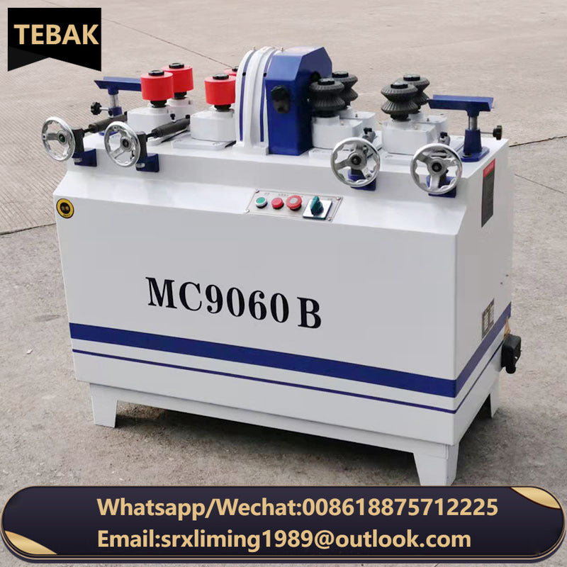 A TEBAK Semi-Automatic 60Mm Thick Wood Rod Round Stick Making Machine Rod