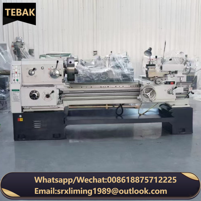 TEBAK 6140 Lathe Machineused Universal Manual CA6250 Gap-bed Lathe CA6150 Horizontal Lathe Machine for Sale