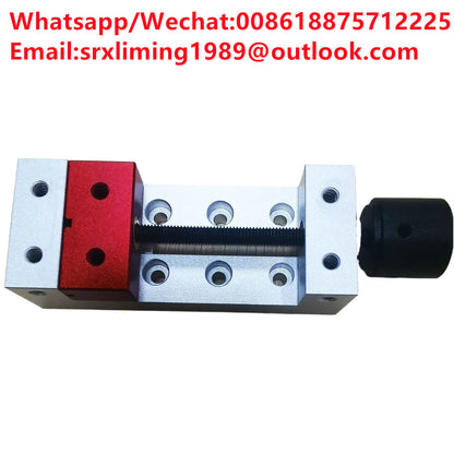 CNC vise carving vise flat-nose pliers drilling machine opening parallel DIY sculpture crafts metal adjustment manual tool