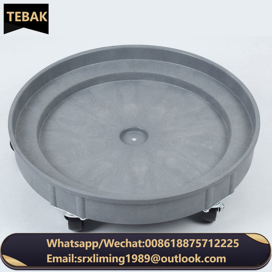 Drum Dolly 55 Gallon 410kg Heavy Duty Material Handling Tool Round Barrel Plastic Oil Drum Dolly