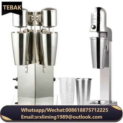 Wholesale Electric Milkshake Machine Stainless Steel Single Double Three Head Milk Shake Machine