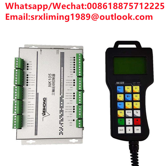 TEBAK CNC Router NK105 G2 NK105 G3 Handle Engraving Machine Motion Control System 3-axis CNC Controller