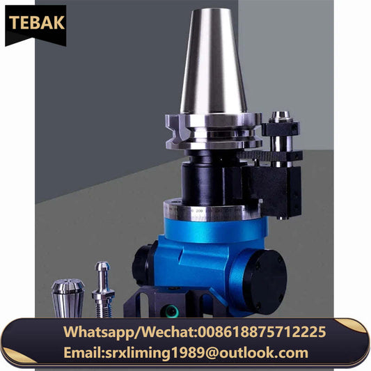 TEBAK CNC Machining Center BT30-90 Degree Angle Head Side Milling Cutter Handle AGER25/32/40 Right Cyclmotion