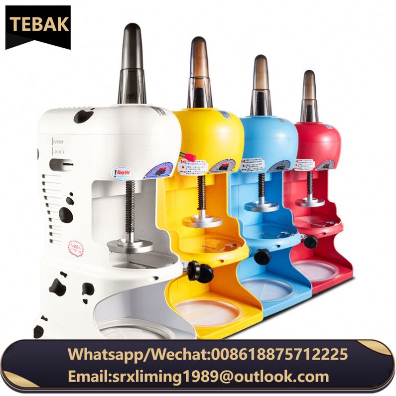 2024 New Crusher Commercial Shaver for Shave Dessert Shaved Ice Snow Cone Machine