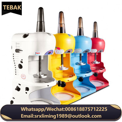 2024 New Crusher Commercial Shaver for Shave Dessert Shaved Ice Snow Cone Machine