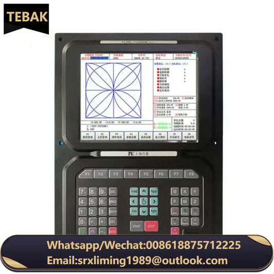 TEBAK CNC Flame and Plasma Cutting Machine F2300B V5.0/ F2300BT V5.0  10.4 Inch LCD 2-axis Connection to CNC Control System